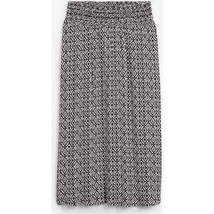 Maxirok van viscose crinkle