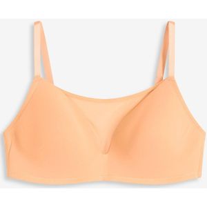 Voorgevormde bh zonder beugels met mesh