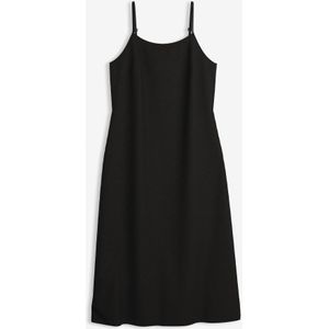 Flanellen jurk met bandjes van puur katoen