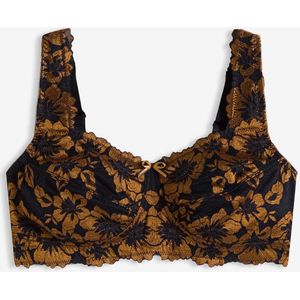 Steun bh zonder beugels met gewatteerde bandjes