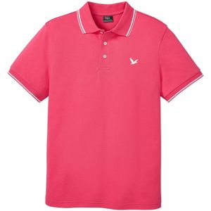 Poloshirt van piqué, korte mouw