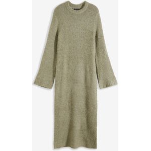 Gebreide jurk van bouclé
