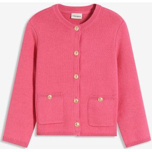 Kort vest van katoen