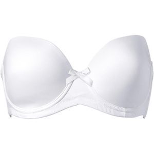 Strapless bh met beugels en gerecycled polyamide