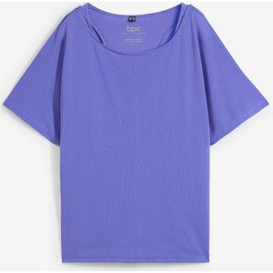 Sporttop met mesh shirt (2-dlg. set)