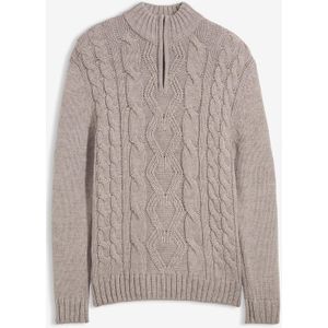 Schipperstrui met kabelpatroon