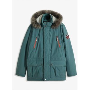 Winterparka met sportieve details