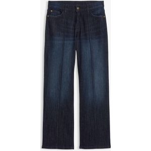 Wide leg jeans, mid waist