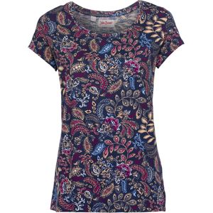 Katoenen shirt met print, korte mouw