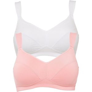 Bh zonder beugels met biologisch katoen (set van 2)