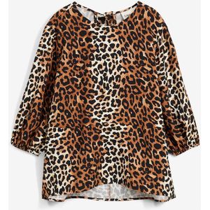 Blouse van fijne viscosemix