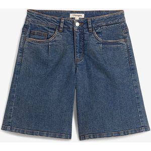 Jeans bermuda, mid waist