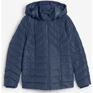 Lichte, gewatteerde jas met afneembare capuchon