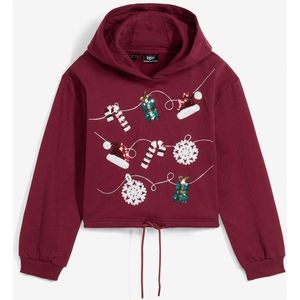 Hoodie van biologisch katoen