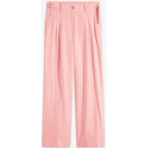 Palazzo broek van een licht linnenmix