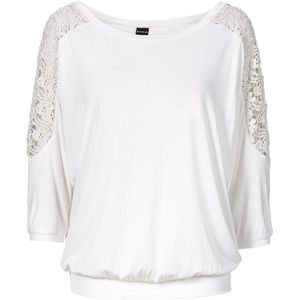 Oversized shirt in een viscosemix