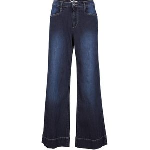 Jeans - Wide Leg Stretch - Mid Waist