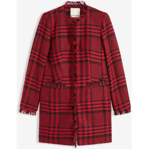 Lange blazer van bouclé