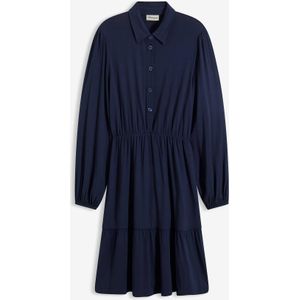 Jersey jurk van viscosemix