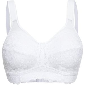 Steun bh zonder beugels met gewatteerde schouderbandjes