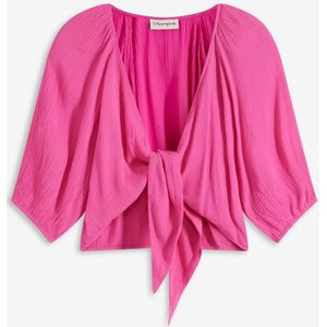 Blouse van soepele viscose