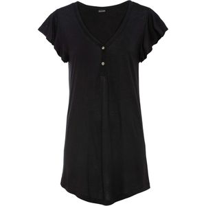 Longshirt met knoopjes