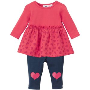 Baby sweatjurk en legging (2-dlg. set) met biologisch katoen