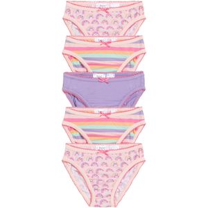 Meisjes slip met zacht katoen (set van 5)