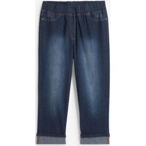 Slim fit jeans van katoen, mid waist