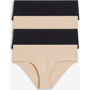 Naadloze hipster (set van 4) met biologisch katoen