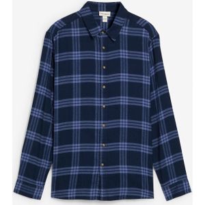 Flanel overhemd met  lange mouwen van biologisch katoen