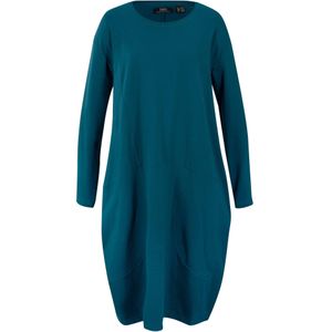 Katoenen overhemdjurk in O-vorm