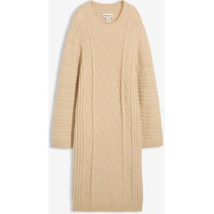 Gebreide midi jurk