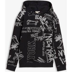 Hoodie van zachte katoenmix