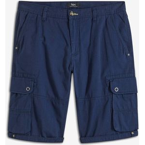 Cargo bermuda van katoen, regular fit