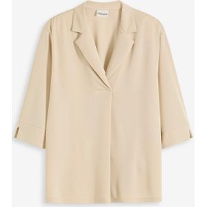 Shirt tuniek van soepele viscose piqué