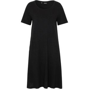 Shirtjurk van effectgaren met zakken van katoen