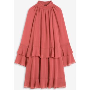Chiffon jurk met volants