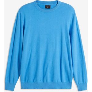 Fijngebreide trui in een zachte katoemix