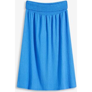 Jersey rok met brede tailleband