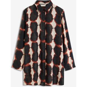 Lange blouse in batik dessin