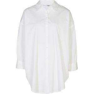 Oversized blouse van katoen