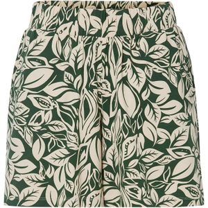 Jersey short van een elastische katoenmix
