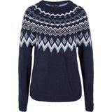 Noorse trui met hooggesloten hals