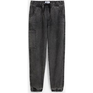 Jongens cargo jeans met stretch, loose fit