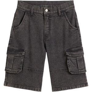 Cargo bermuda met verstelbare band, loose fit