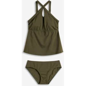 Tankini met gekruiste bandjes (2-dlg. set)