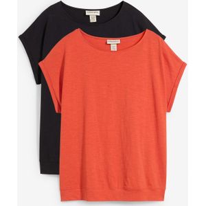 T-shirt van puur biologisch katoen ( set van 2)