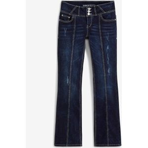 Bootcut jeans mid waist, stretch