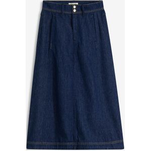 Spijkerrok in midilengte